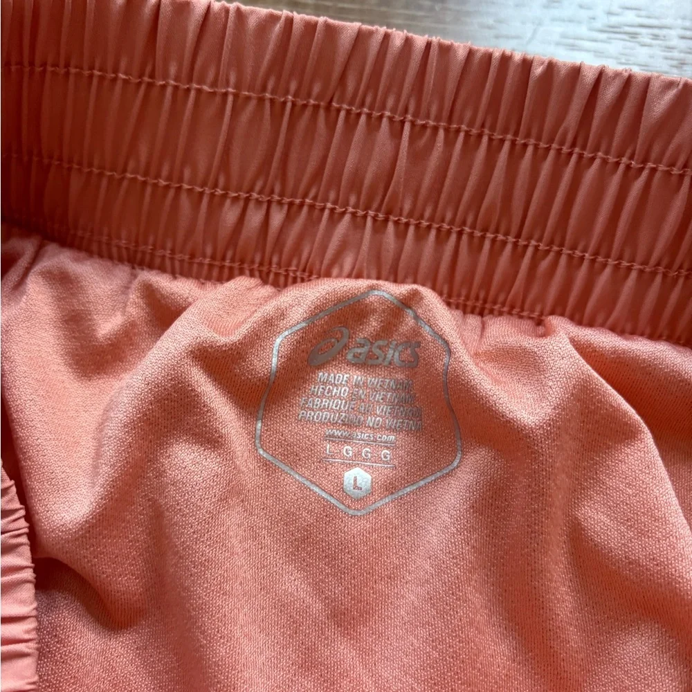 Asics Light Pink Athletic Shorts - Picture 3 of 4